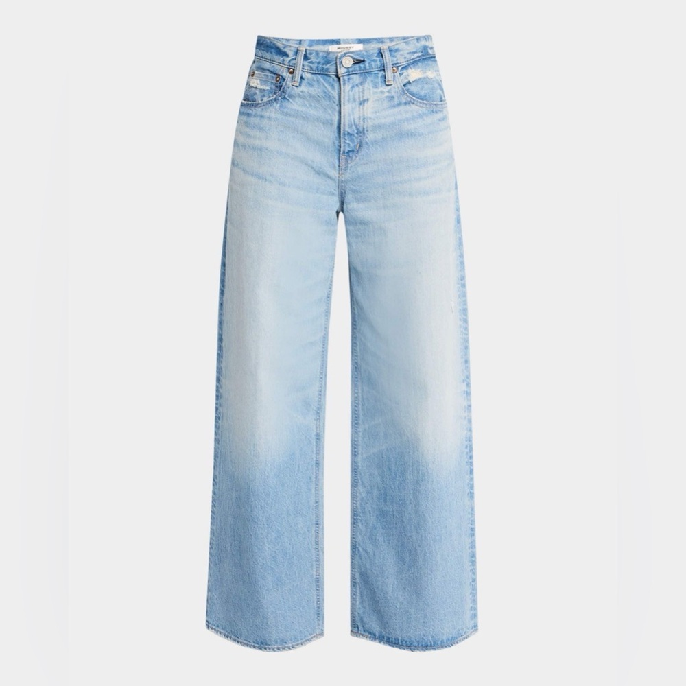 Moussy Vintage Lowell Super Wide Pants size 28